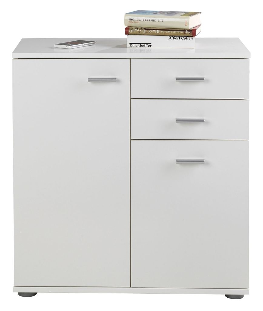 Kommode Weiß B 71 cm 2 Türen 2 Kaufland.de
