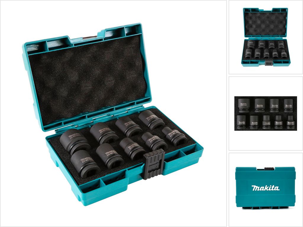 Makita D-41517 Steckschlüssel- satz 9-tlg. Produktbild 7