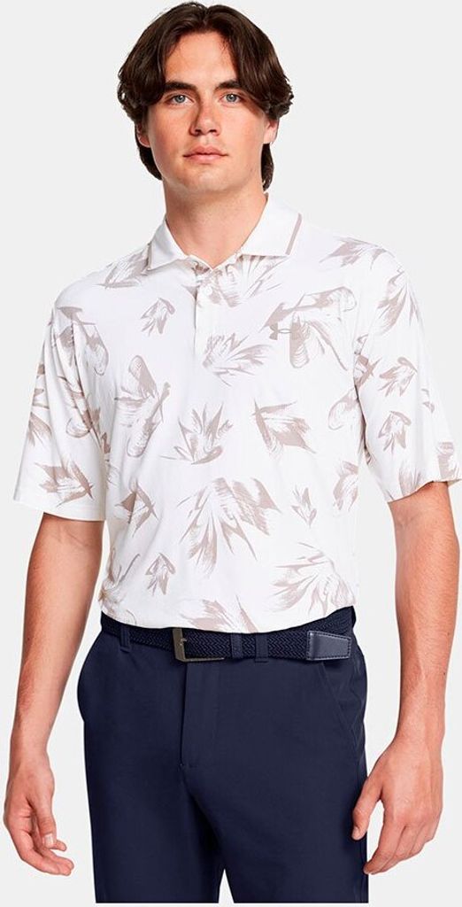 Under Armour Golf Iso-chill Edge Kurzarm-poloshirt Weiß S Weiß S