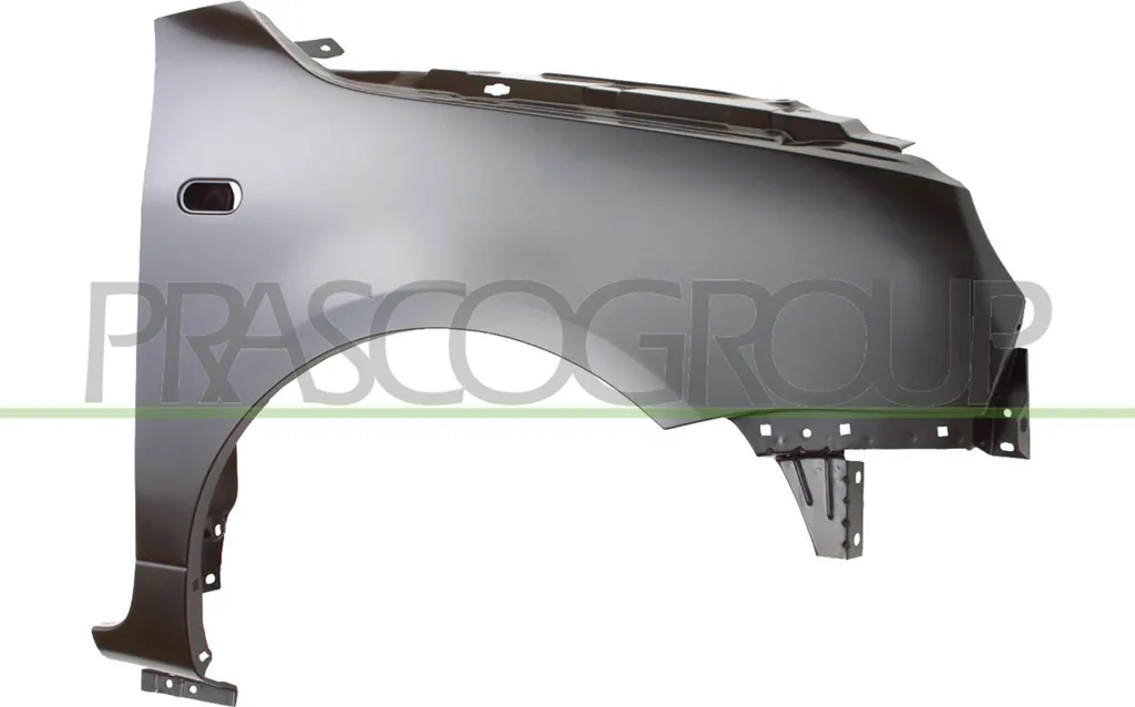 Aile avant droite traitée anticorrosion PRASCO VG3203003 pour VW Lupo