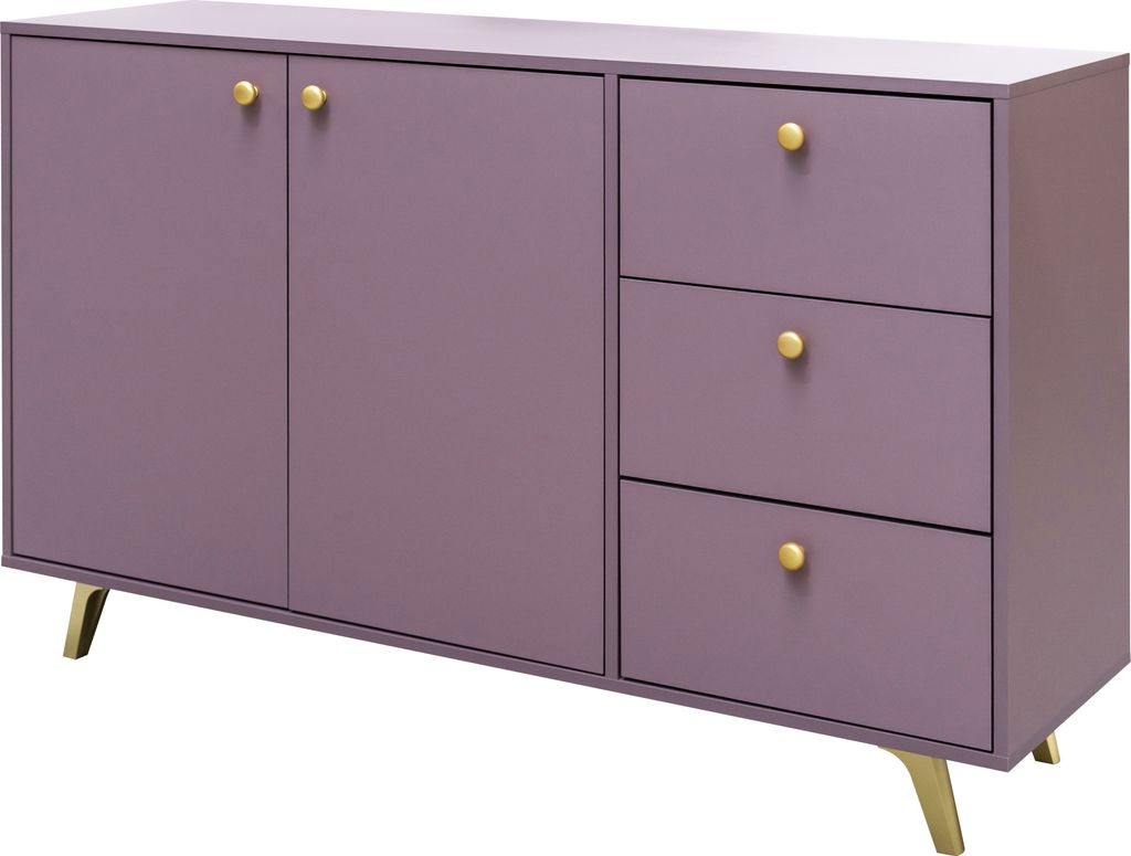 Kommode Siena mit 3 Schubladen und 2 Türen, Sideboard in Produktbild 