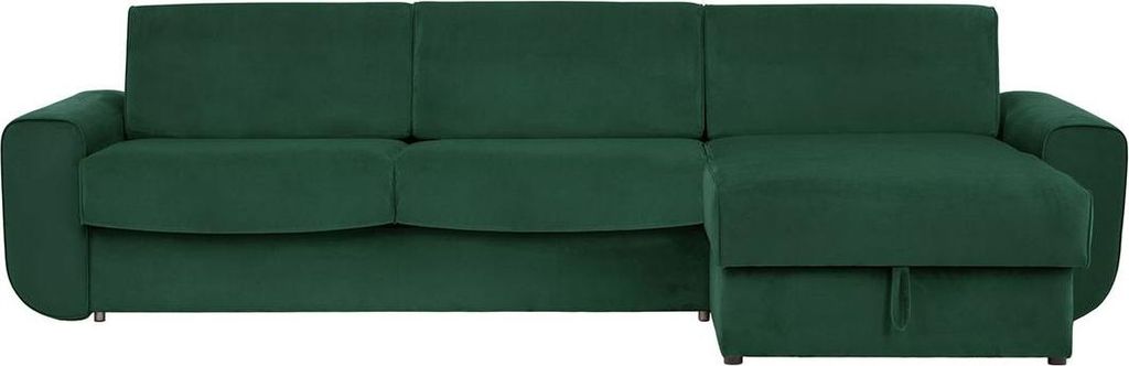 Rechtsseitiges Ecksofa Salsa mit Stauraum-Velluto 10