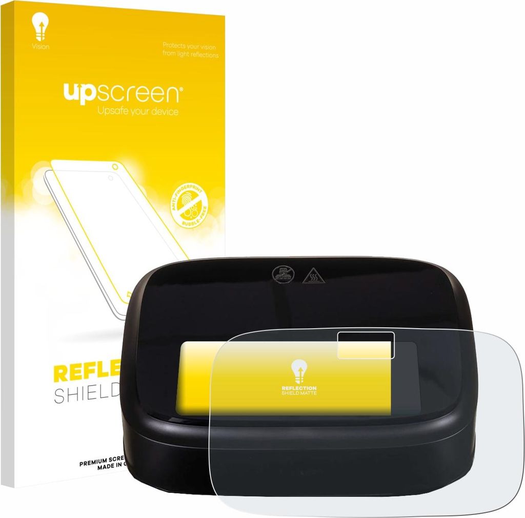 upscreen Schutzfolie für Philips Airfryer 1000 Series Displayschutz Displayschutzfolie Folie Matt Entspiegelungsfolie