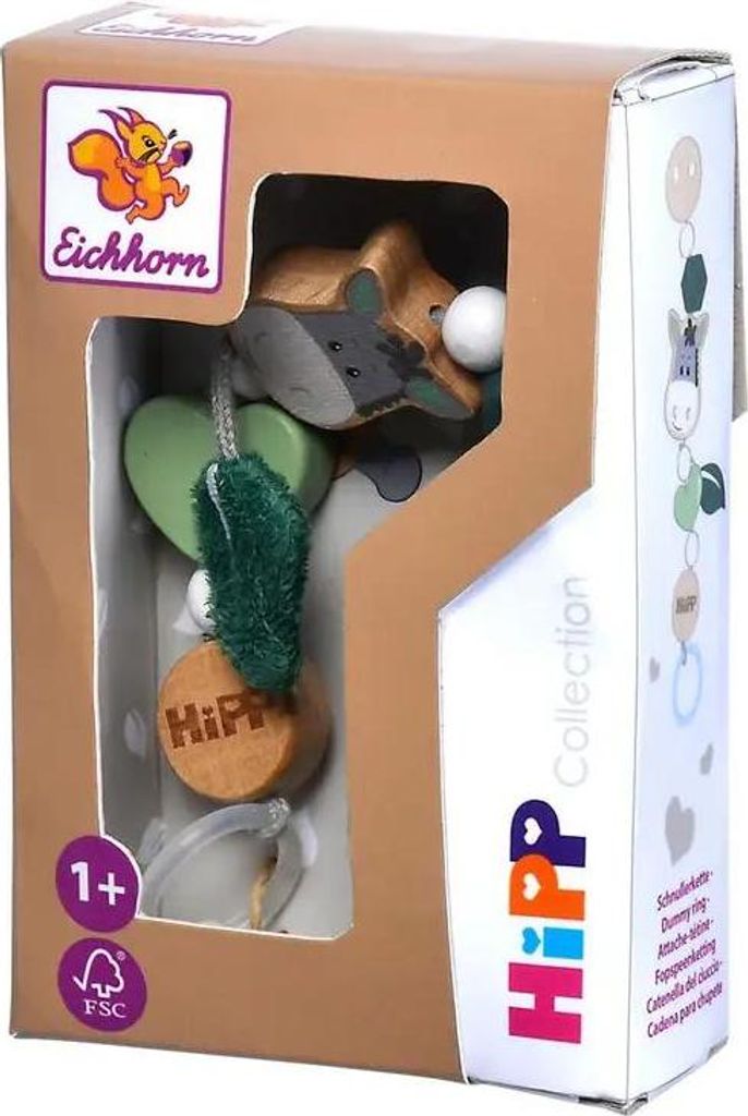 Eichhorn Baby HIPP Schnullerkette Produktbild 