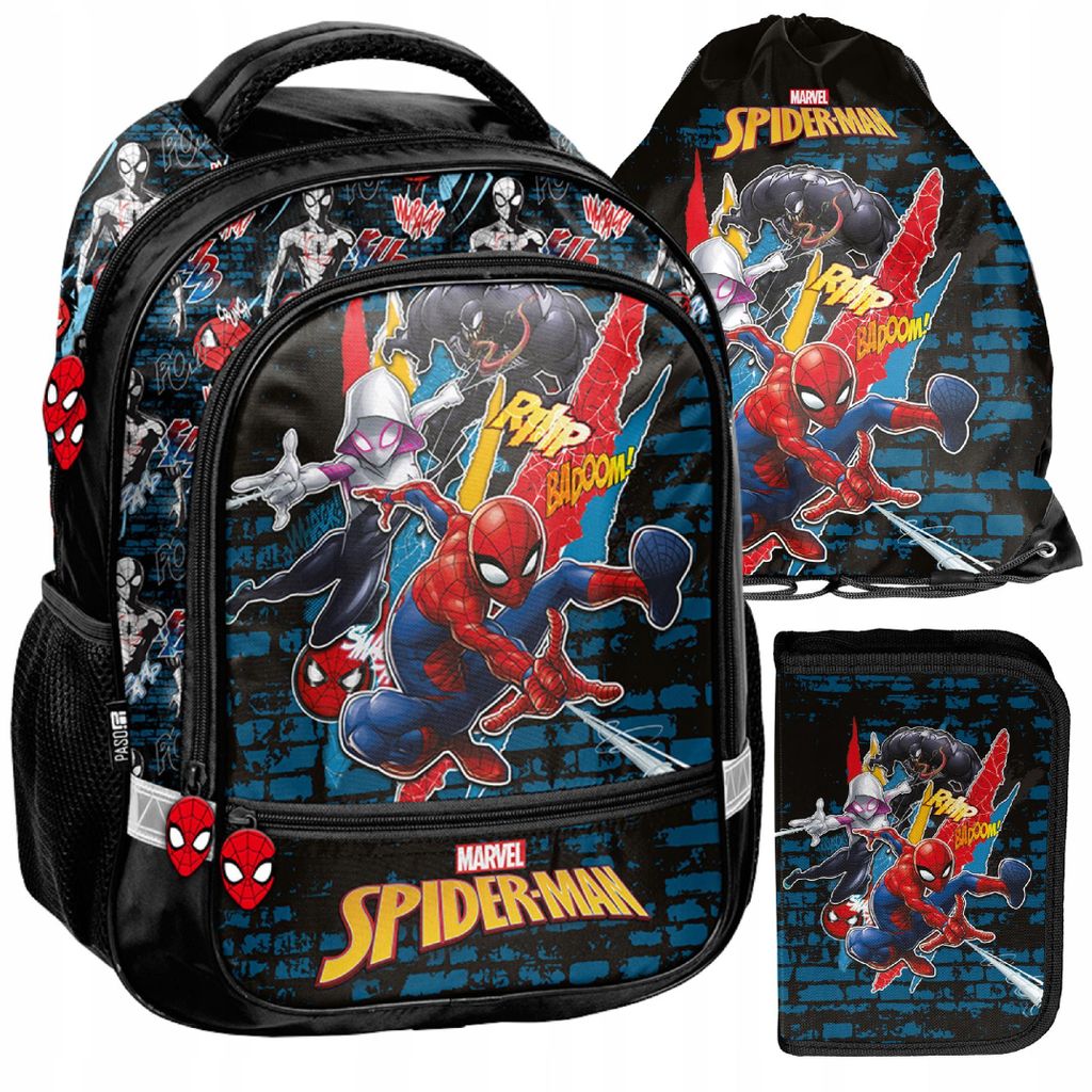 Schulrucksack SPIDER-MAN schwarz 19L