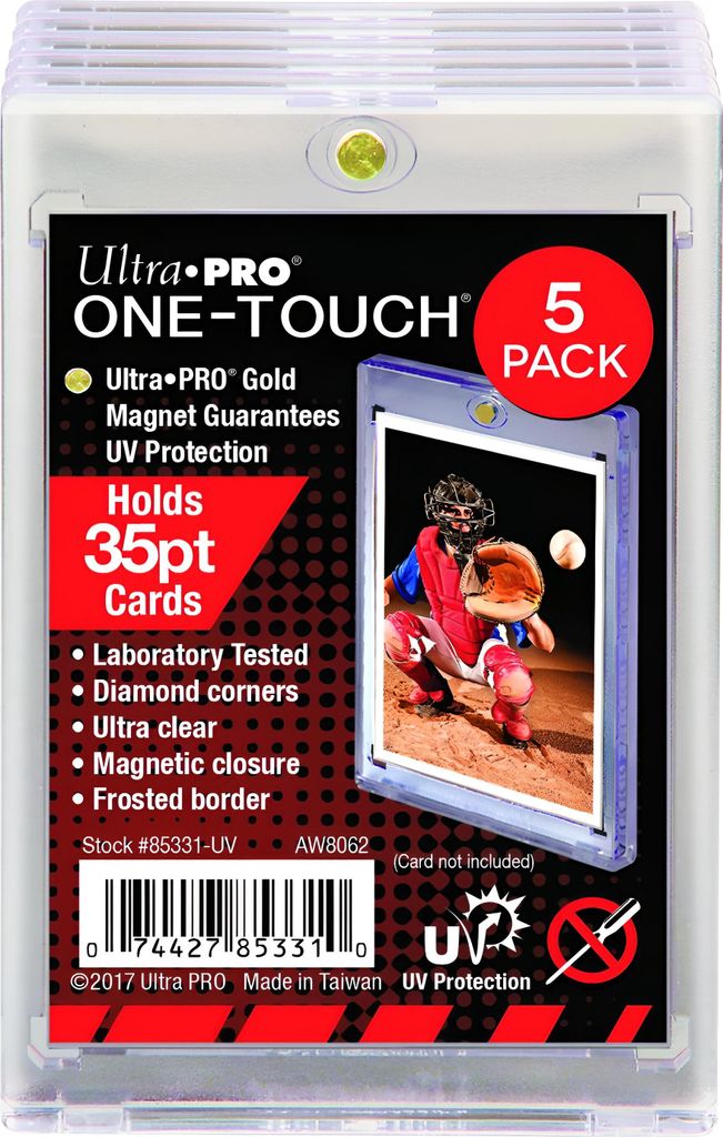 Porte-cartes UP One-Touch (35 pt.) (paquet de 5) Image du produit 