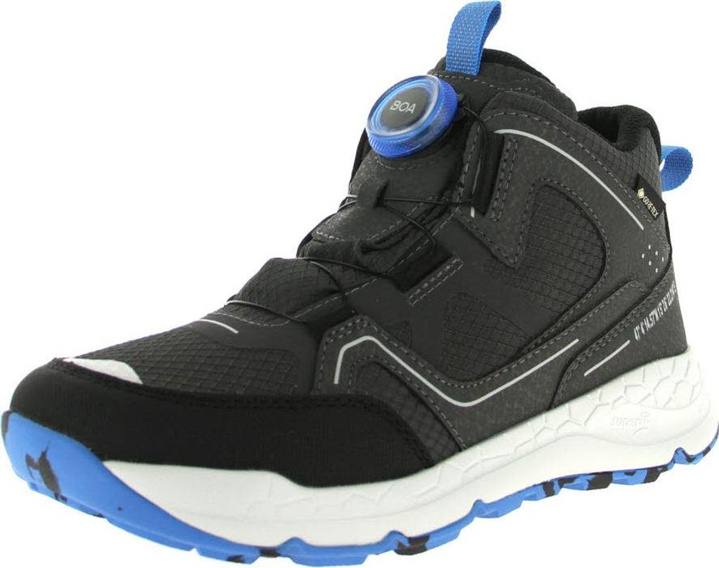 Superfit Schnürstiefel Grau in Gr. 42