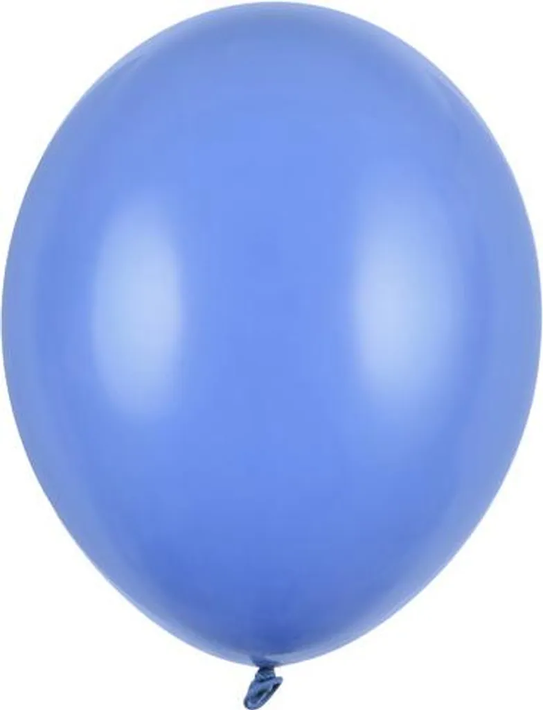 Ballons Strong 30cm Bleu Outremer Pastel - Sachet de 100 Pièces Résistants