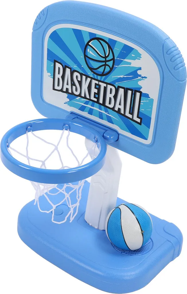 Panier de basket pour piscine réglable avec 2 ballons et pompe incluse