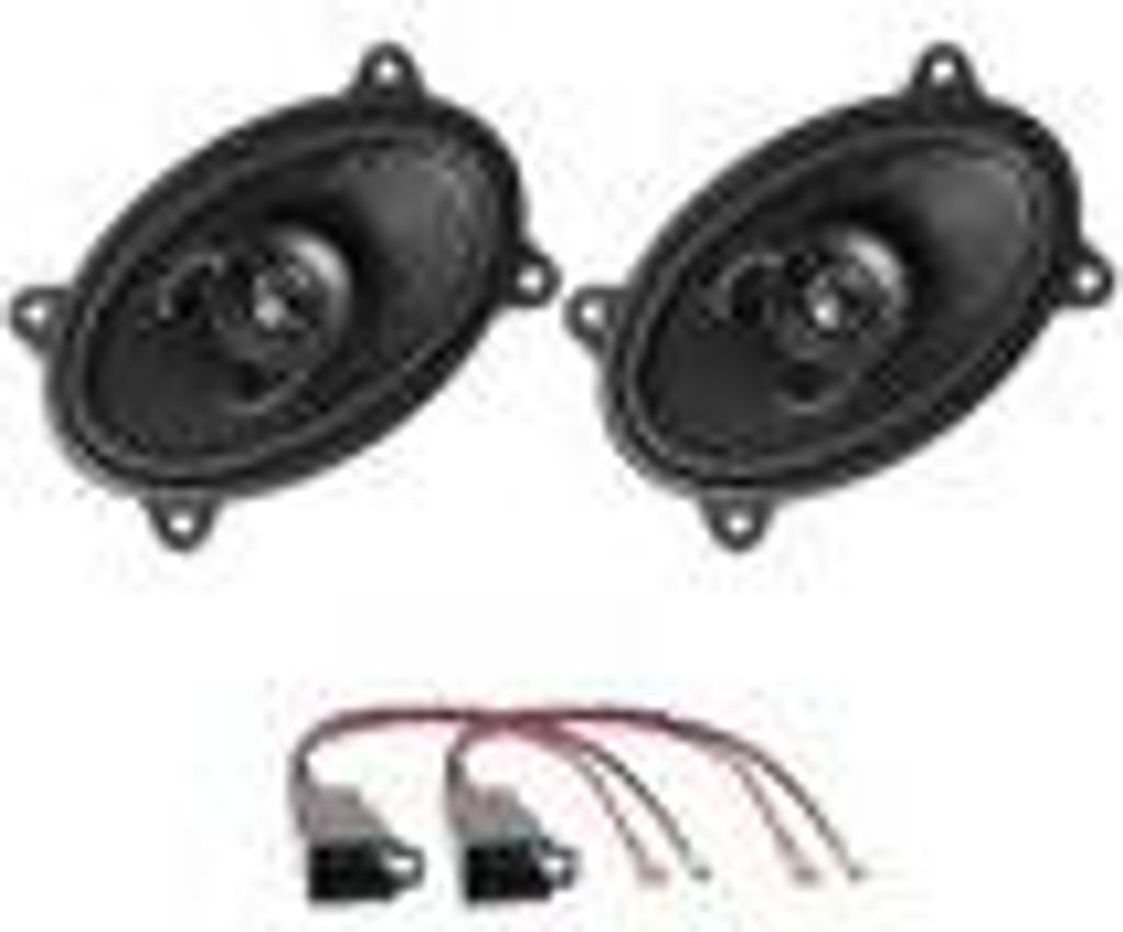 ESX HORIZON HZ-462 Koaxial Lautsprecher Einbauset für Polo 86C Golf 2 hinten