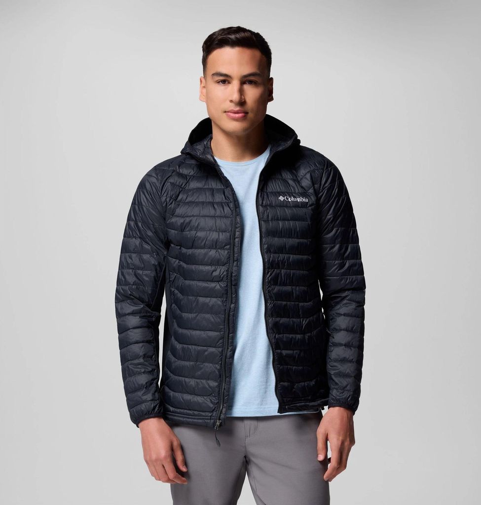Columbia Powder Pass Hybrid Hooded Jack - BLACK, Größe:XL Produktbild 