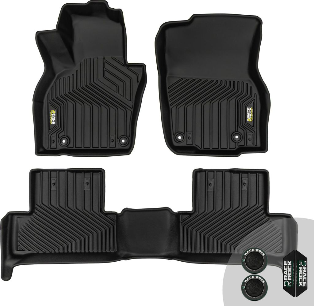 FROGUM Race Rock Autofussmatten 2in1 TPE + Velours für Mazda CX-60 ab 2022