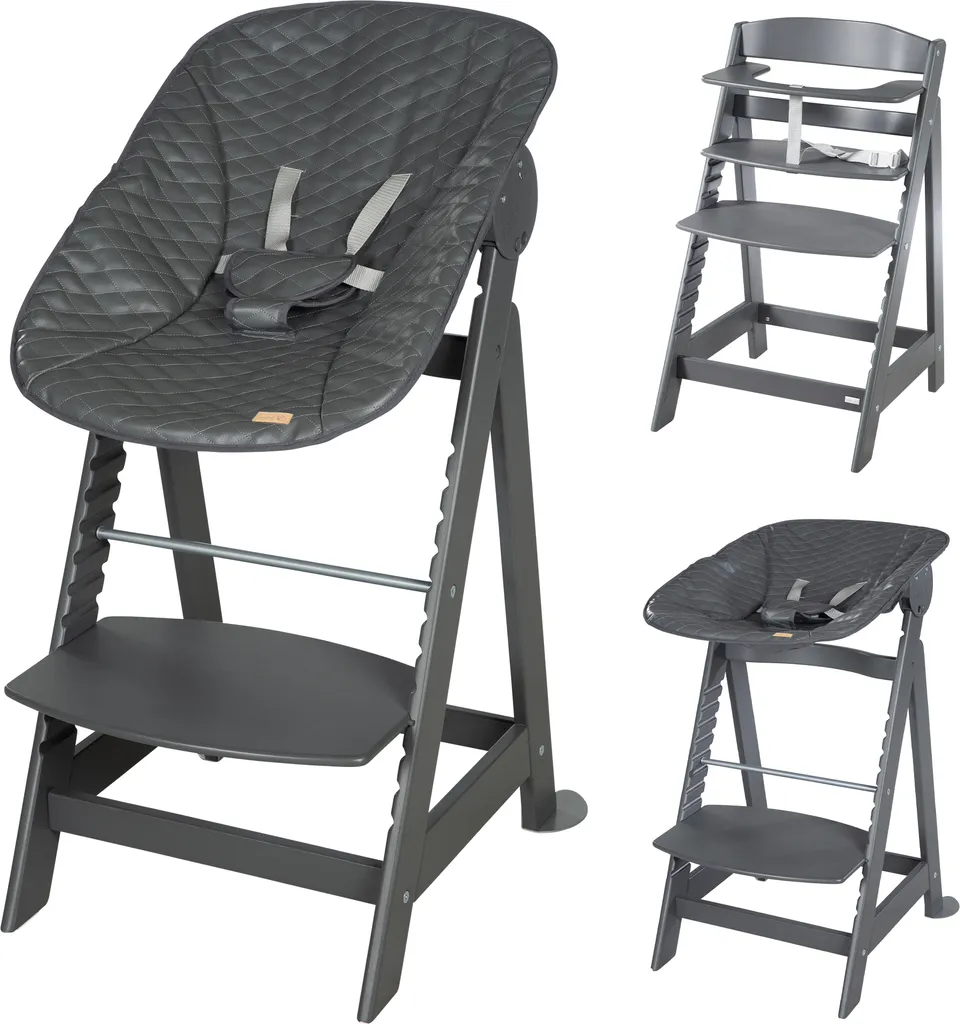 Chaise haute bébé 2 en 1 Roba Born Up - Repas et repos dès la naissance