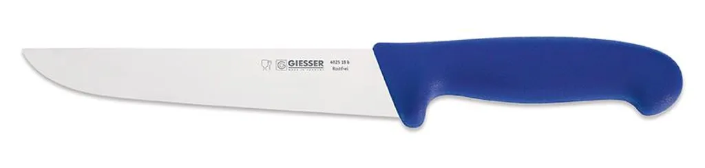 Coltello Giesser Lama Forte 18 cm - Il Blu Professionale per Macellai