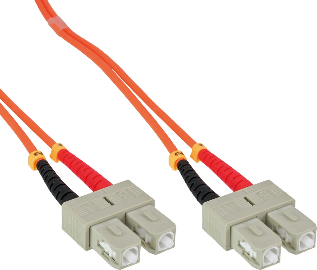 Fibra Ottica InLine 83515 OM2 50/125 15m SC/SC - Recensione e Vendita - 1