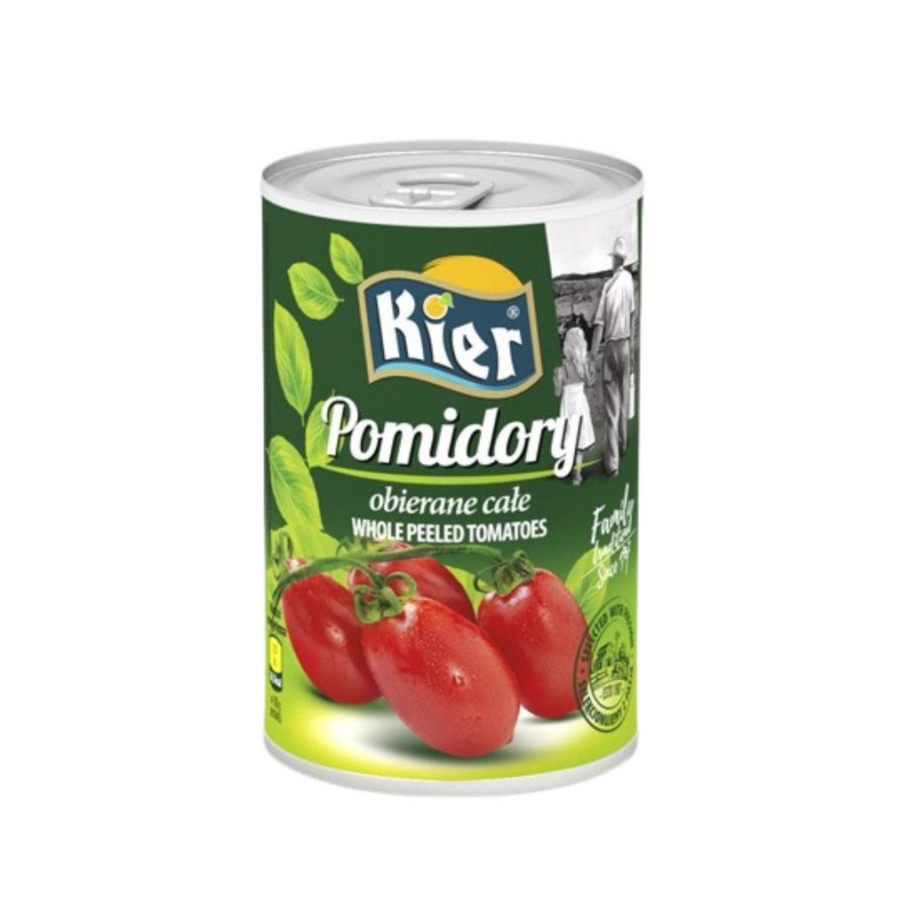 Ganze geschälte Tomaten 400 g - Aromatische, vielseitige Tomaten für Suppen, Saucen und Eintöpfe