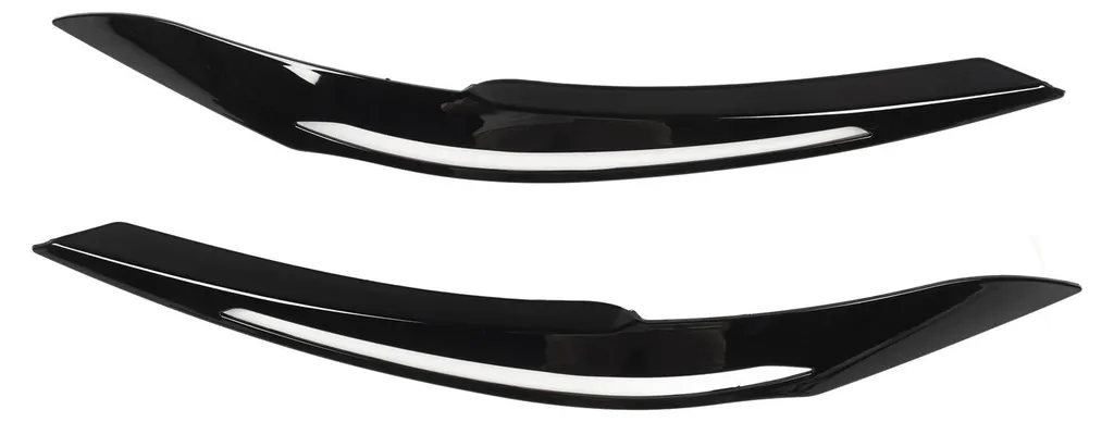 Sourcils de Phares BMW Série 1 F20 F21 2011-2015 Noir Brillant Xénon