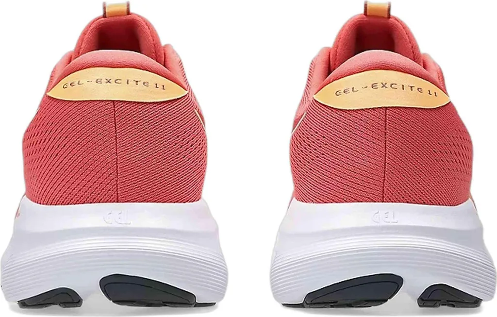 Baskets de running Asics pour femme coloris rose et orange en pointure 37