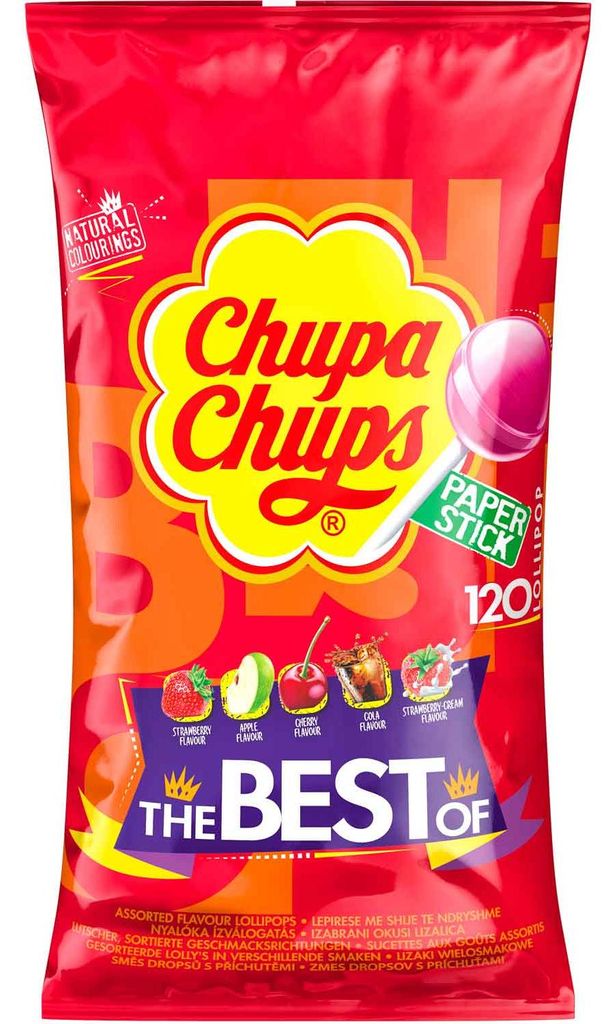 Chupa Chups Best Of sucettes, sucettes, sucettes, en Image du produit 
