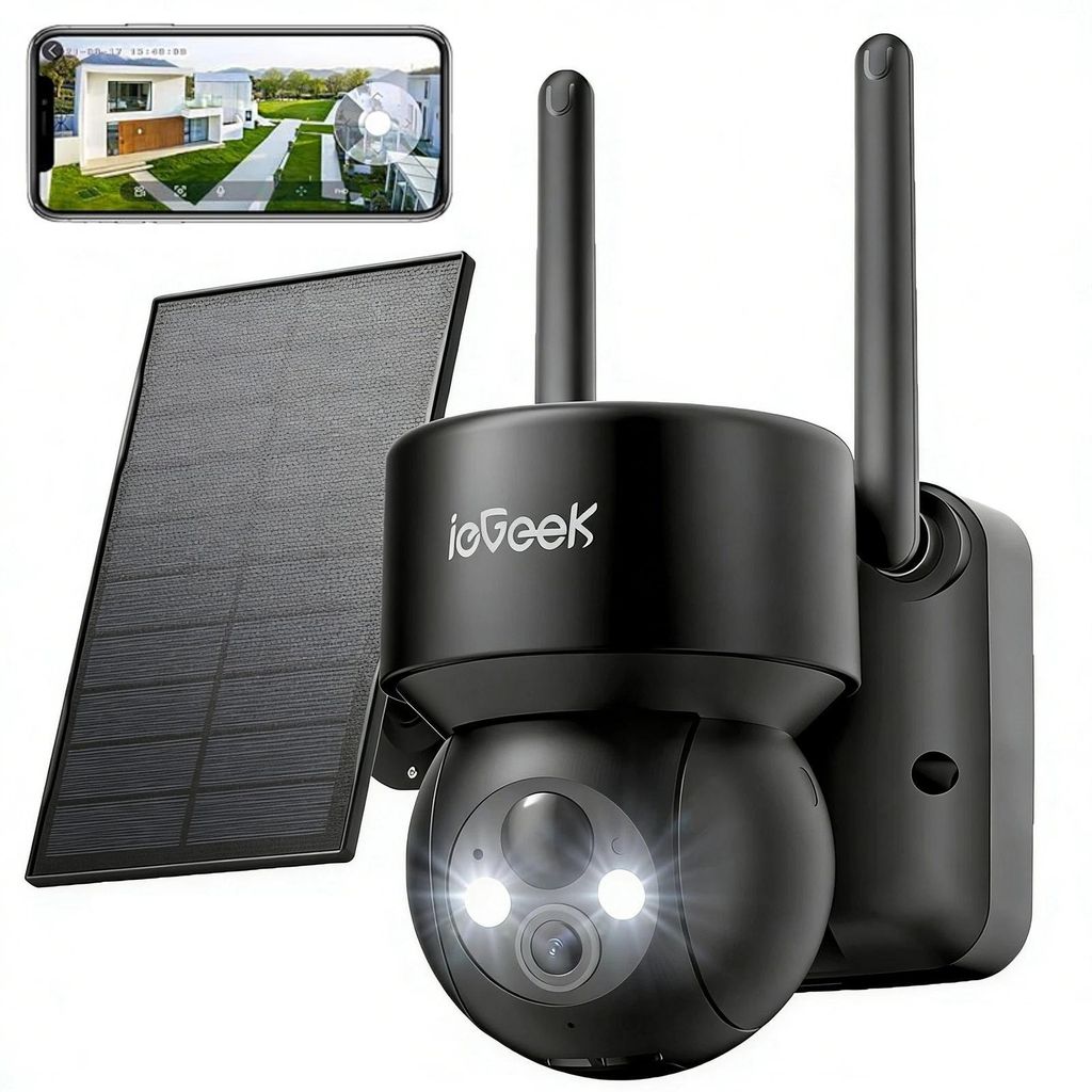 ieGeek 2K venkovní bezpečnostní kamera s WiFi, 360° PTZ, Obrázek produktu 