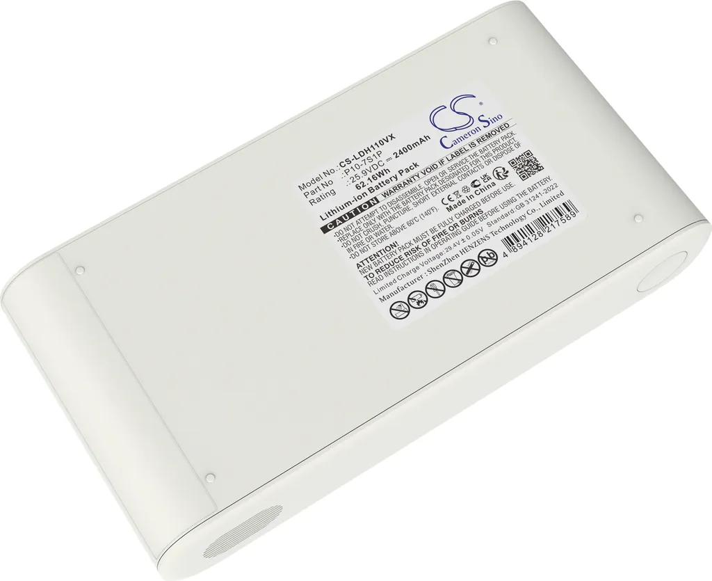 TECHTEK Batteria compatibile con [Lydsto] H11, H11H, V11 sostituisce P10-7S1P