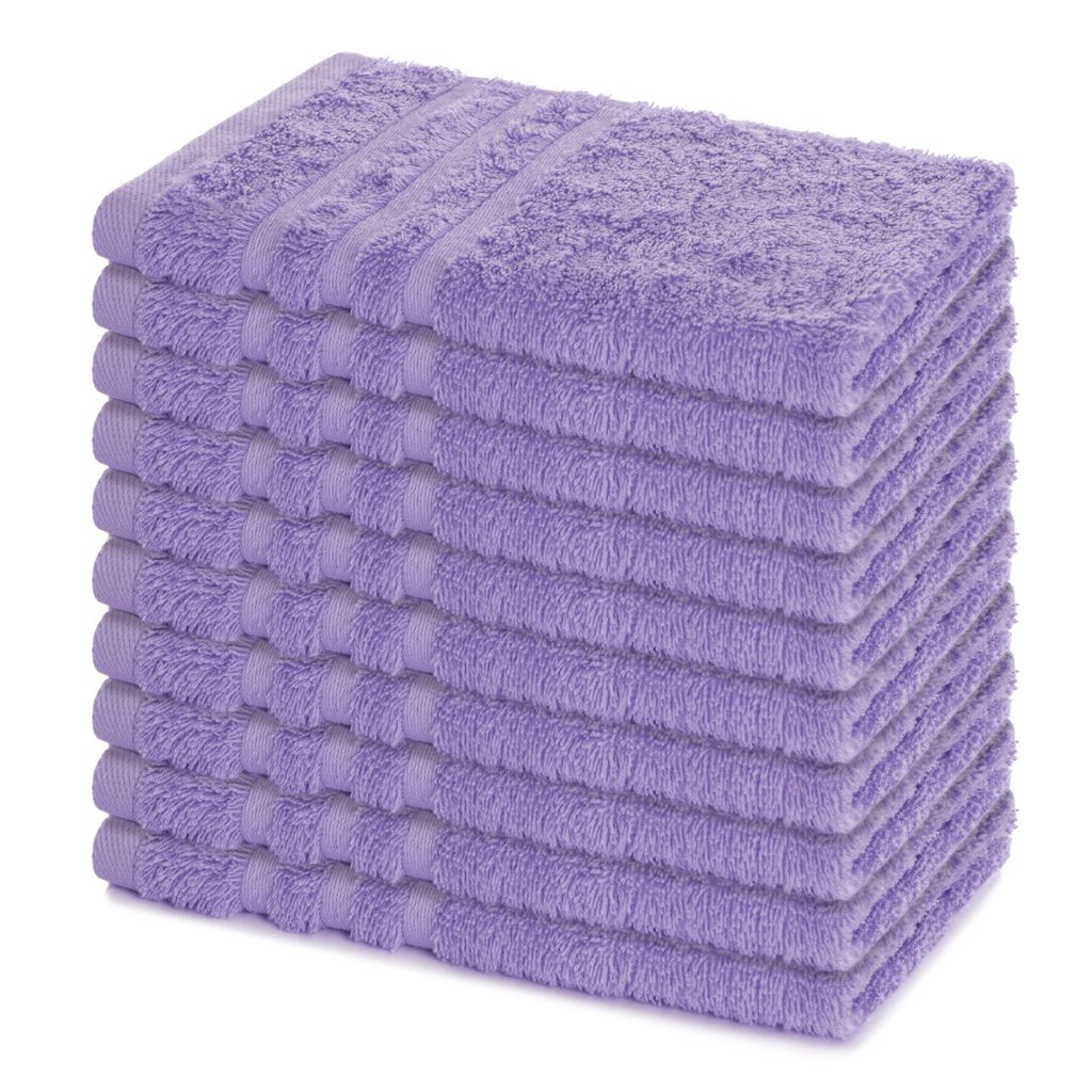 Lavea® 10er Set Gästehandtücher 30x50 cm, Weiche & Produktbild 
