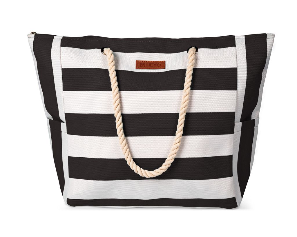 Borsa da Spiaggia HEYO Large Shopper con Zip e Manici Immagine del prodotto 