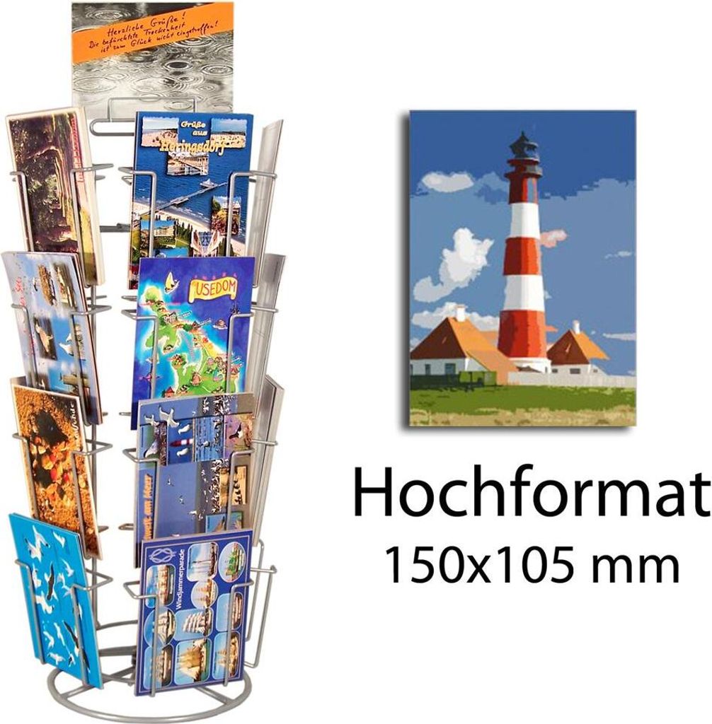 Kartenständer mit 20 Fächern 105x150 Produktbild 2