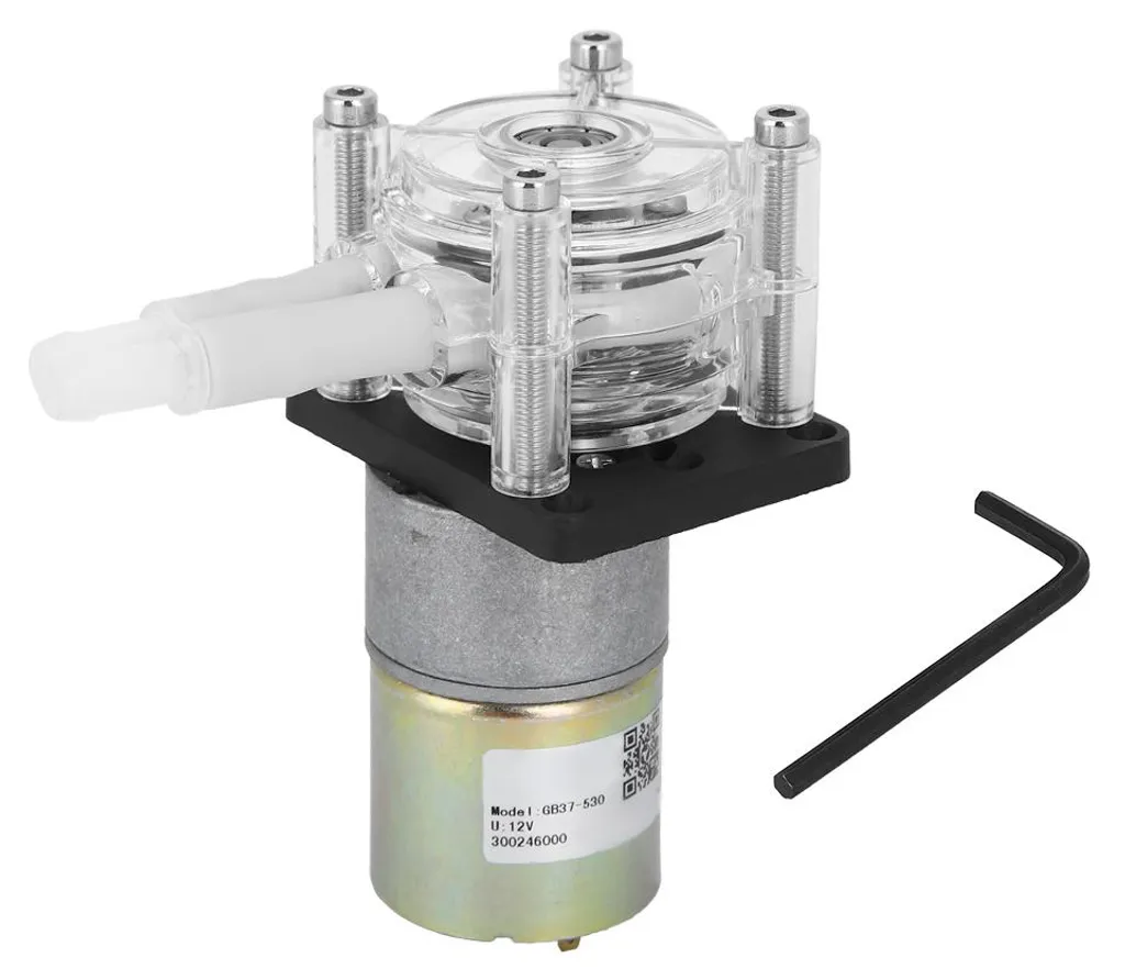 Pompe péristaltique anti-blocage 12V auto-amorçante sans fuite