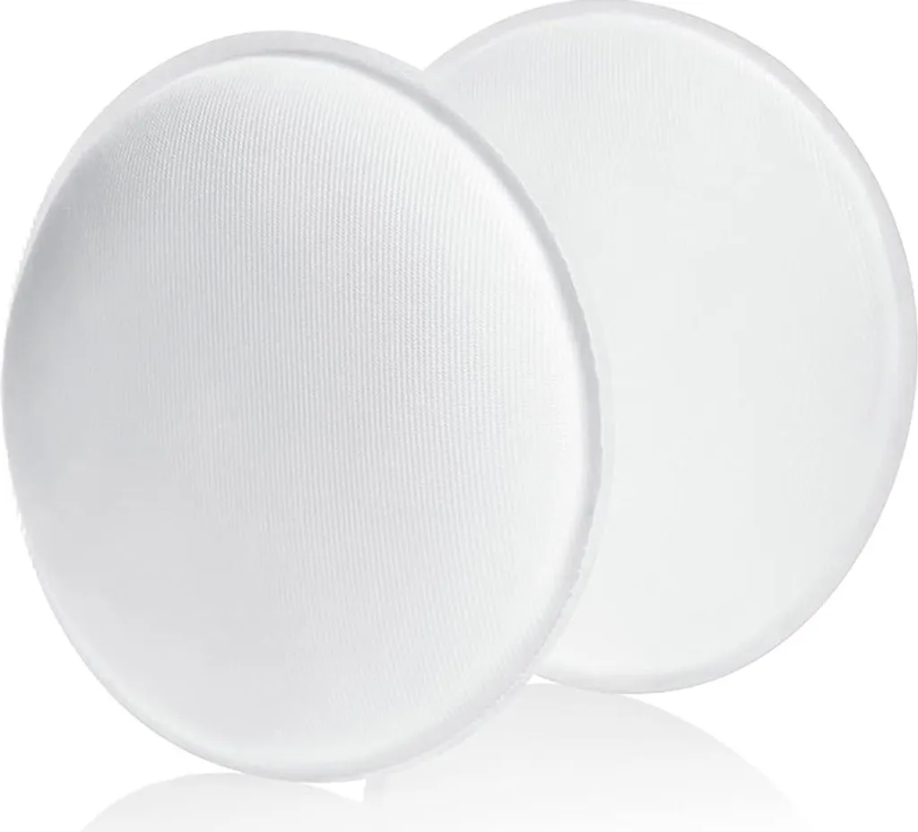 Protection allaitement lavable et réutilisable pour fuites de lait x4