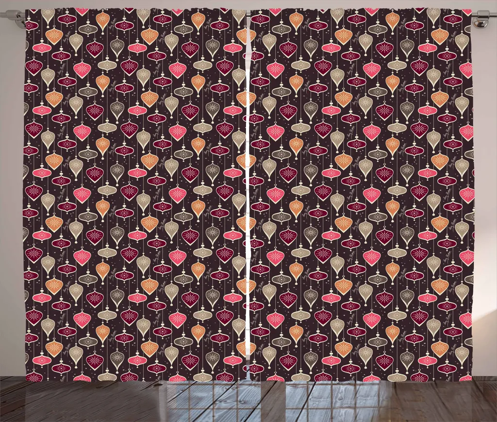 Tenda Natalizia ABAKUHAUS 280x175 cm | Decorazione Rustica per Casa