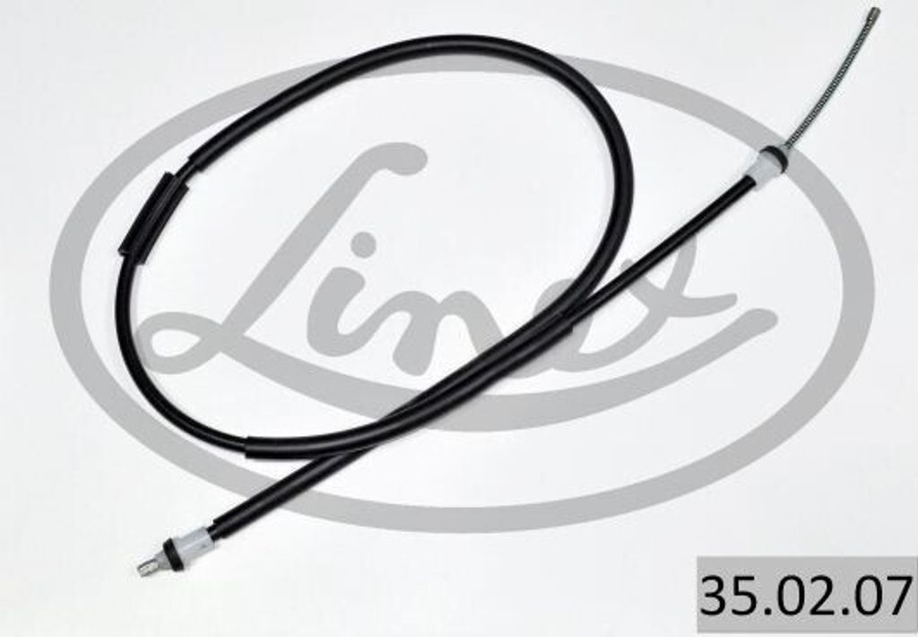 LINEX Handbremsseil 35.02.07 Rechts für RENAULT Clio III Schrägheck (BR0/1, CR0/1) 1587/1431mm