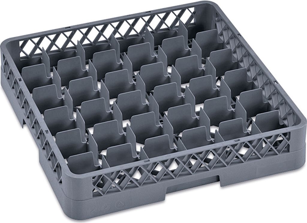 5x Gläserkorb Spülmaschinenkorb 36 Einteilungen Gastro, 50 x 50 x 10 cm, Dish Rack 98