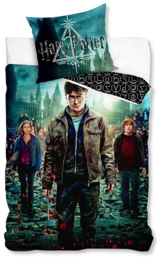 Jugendbettwäscheset 160x200 Harry Potter Zauberer