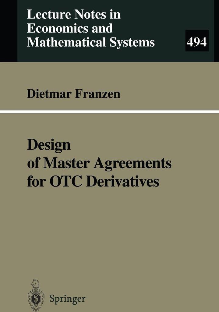 Design of Master Agreements for OTC Derivatives