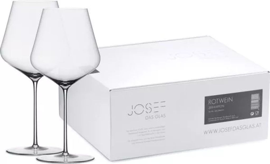 Set di 2 bicchieri da vino rosso JOSEF Das Glas 850 ml Immagine del prodotto 