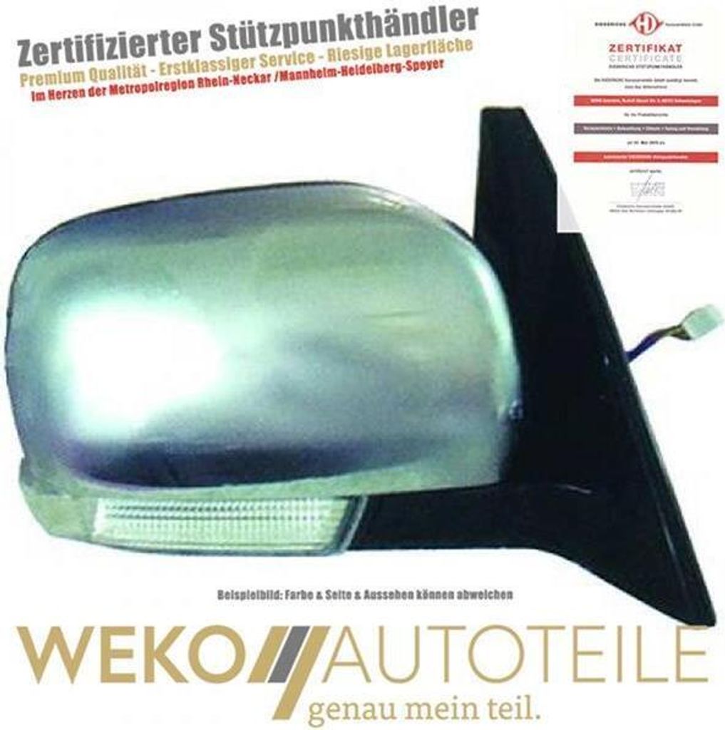 Außenspiegel links DIEDERICHS 5845825 für MITSUBISHI