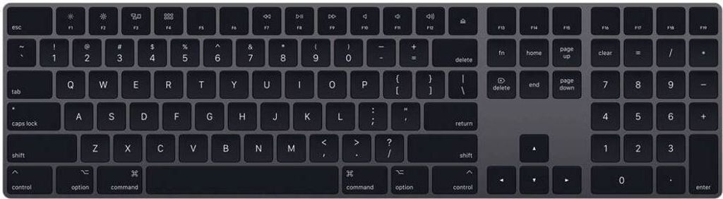 Apple Magic Keyboard, Pełnowymiarowy (100%), Bezprzewodowy, Zdjęcie produktu 