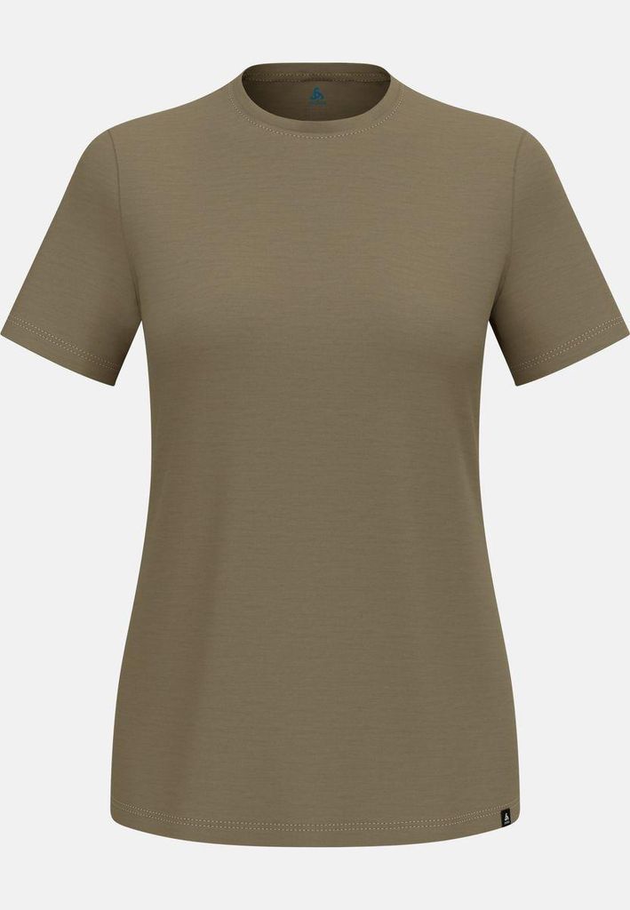 Odlo Merino 160 Kurzarm-t-shirt Grün S Frau Grün S