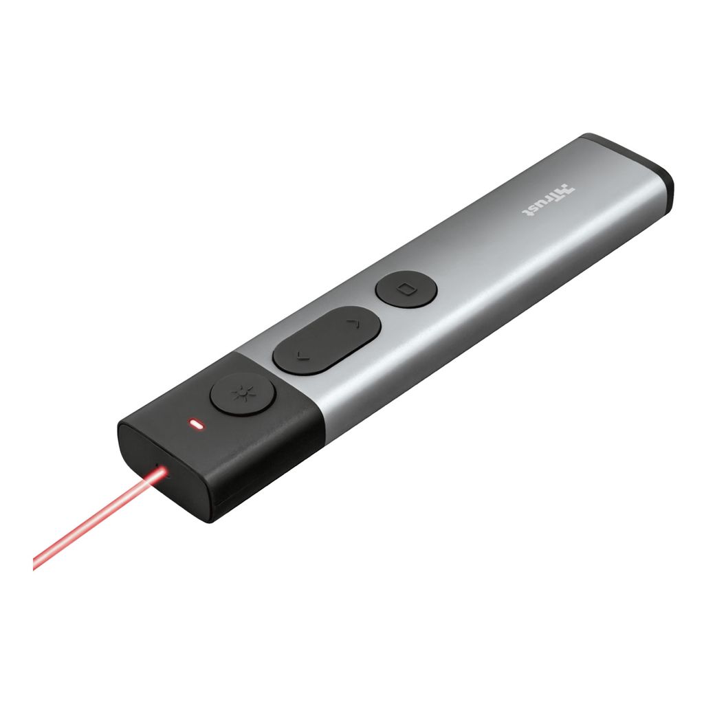 Trust Kazun, RF, USB, 10 m, Aluminium, Czarny Zdjęcie produktu 
