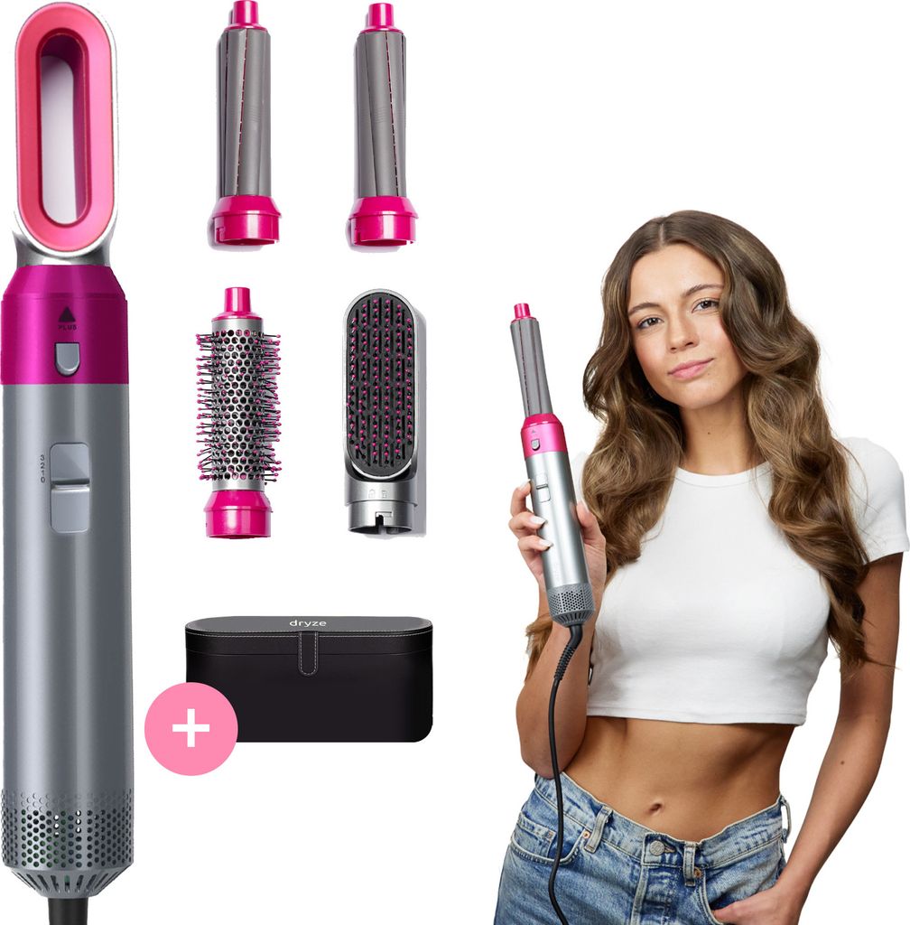 Dryze Airstyler Pink Grey Edition – Lockenstab – Produktbild 