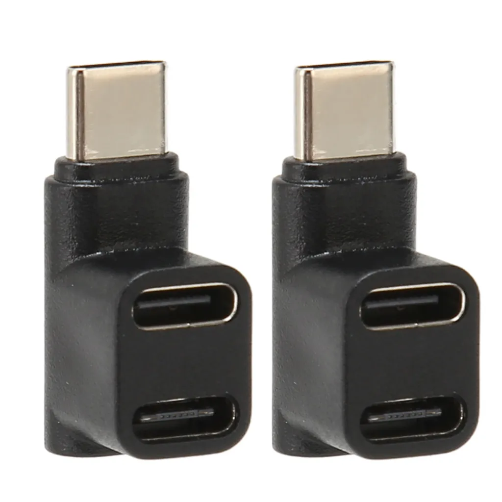 Adattatore USB C 3.1 Angolo Retto 90 Gradi | Maschio a Femmina 10Gbps