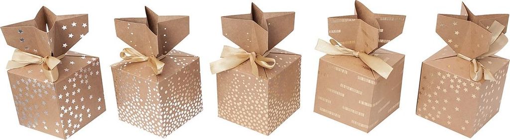 Golden Dots Boxen 10x10cm 2St.