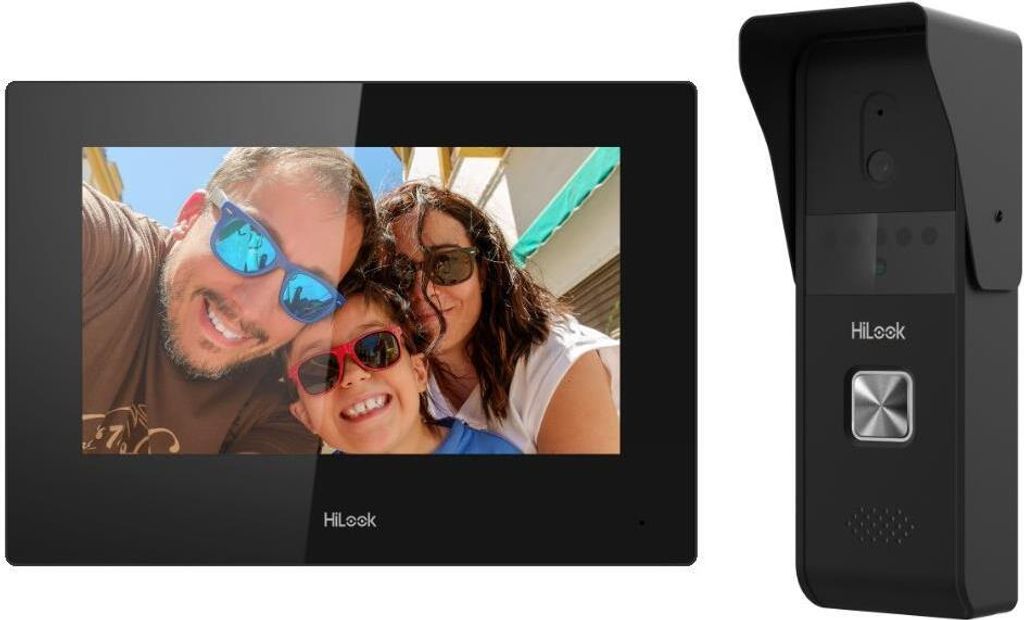 Hikvision HiLook Videotelefon mit 7 Zoll Display, Full HD, WLAN und App-Steuerung