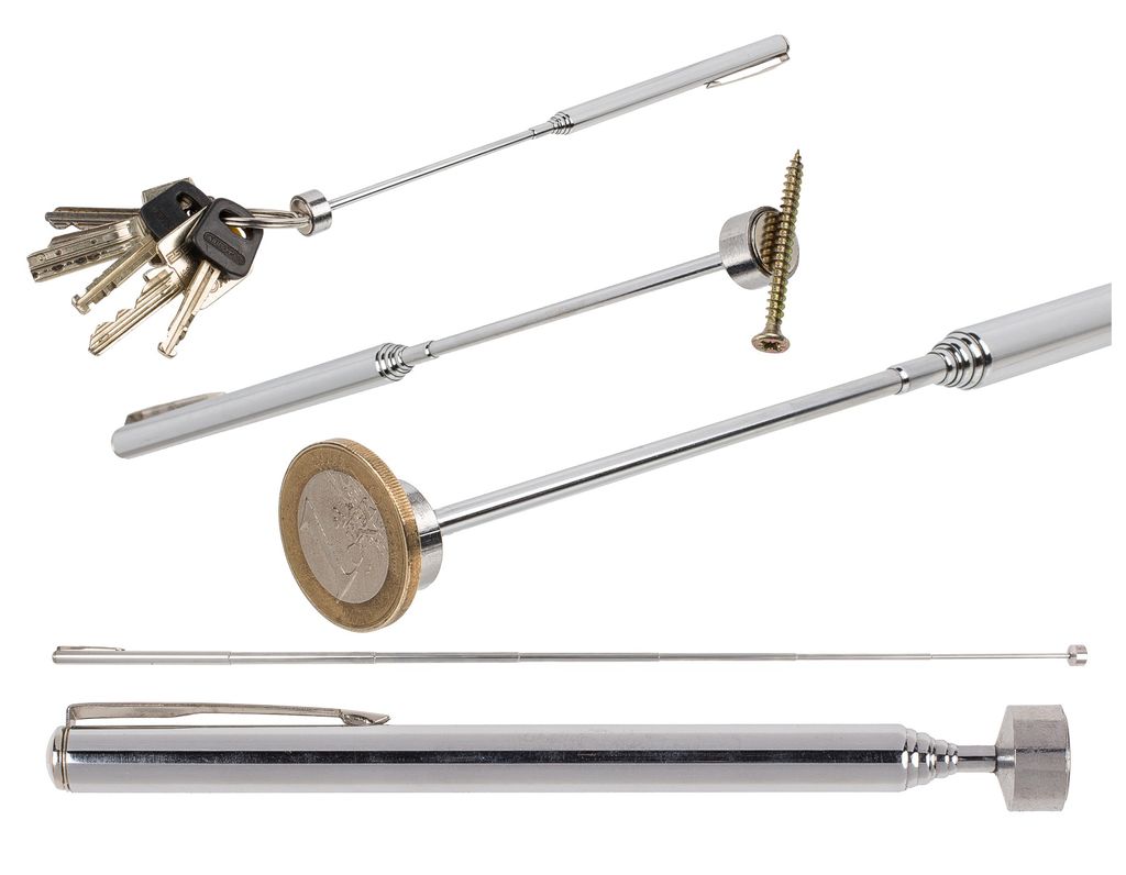 Wysuwany teleskopowy podnośnik magnetyczny 62 cm Udźwig do Zdjęcie produktu 