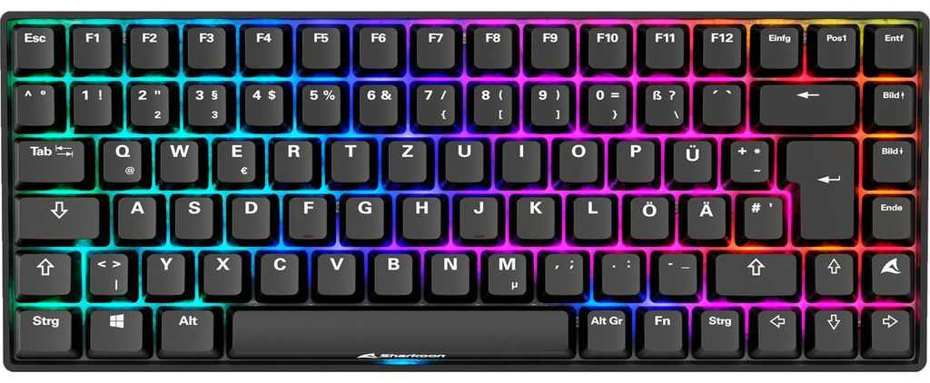 SKILLER SGK50 S3 PBT (schwarz, DE-Layout, Gateron G Pro 3.0 Produktbild 