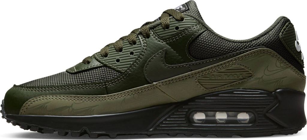 Nike air max 90 black reflective best sale