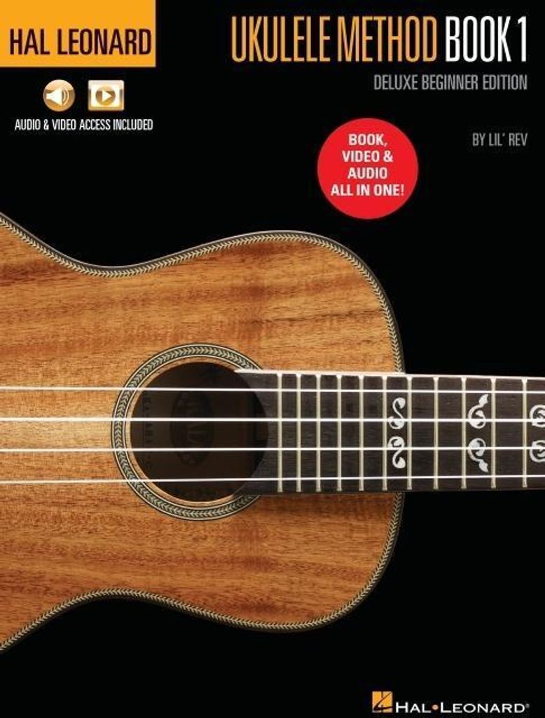 Hal Leonard Ukulele Methode Deluxe Beginner Edition: Enthält Buch, Video und Audio alles in einem!