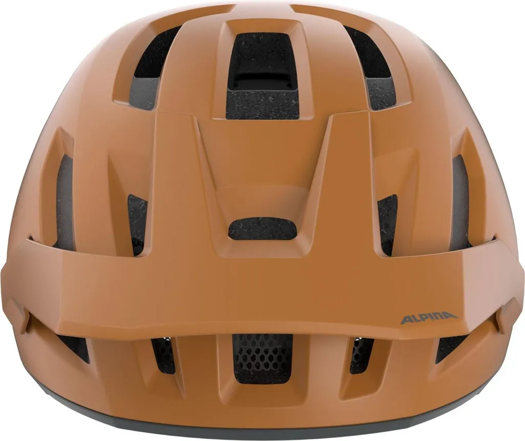 Casque de protection VTT Alpina Taunus mat 55-59 cm en coloris marron