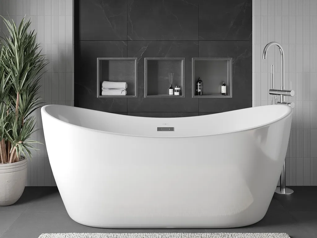 Mexen X-Wall-R Étagère à Encastrer 30x30 cm Inox, Réf 1910303010 - 3